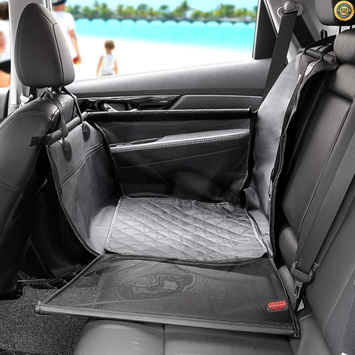 MATCC Hunde Autositz Auto Hundesitz Rückbank für Kleine bis Mittlere